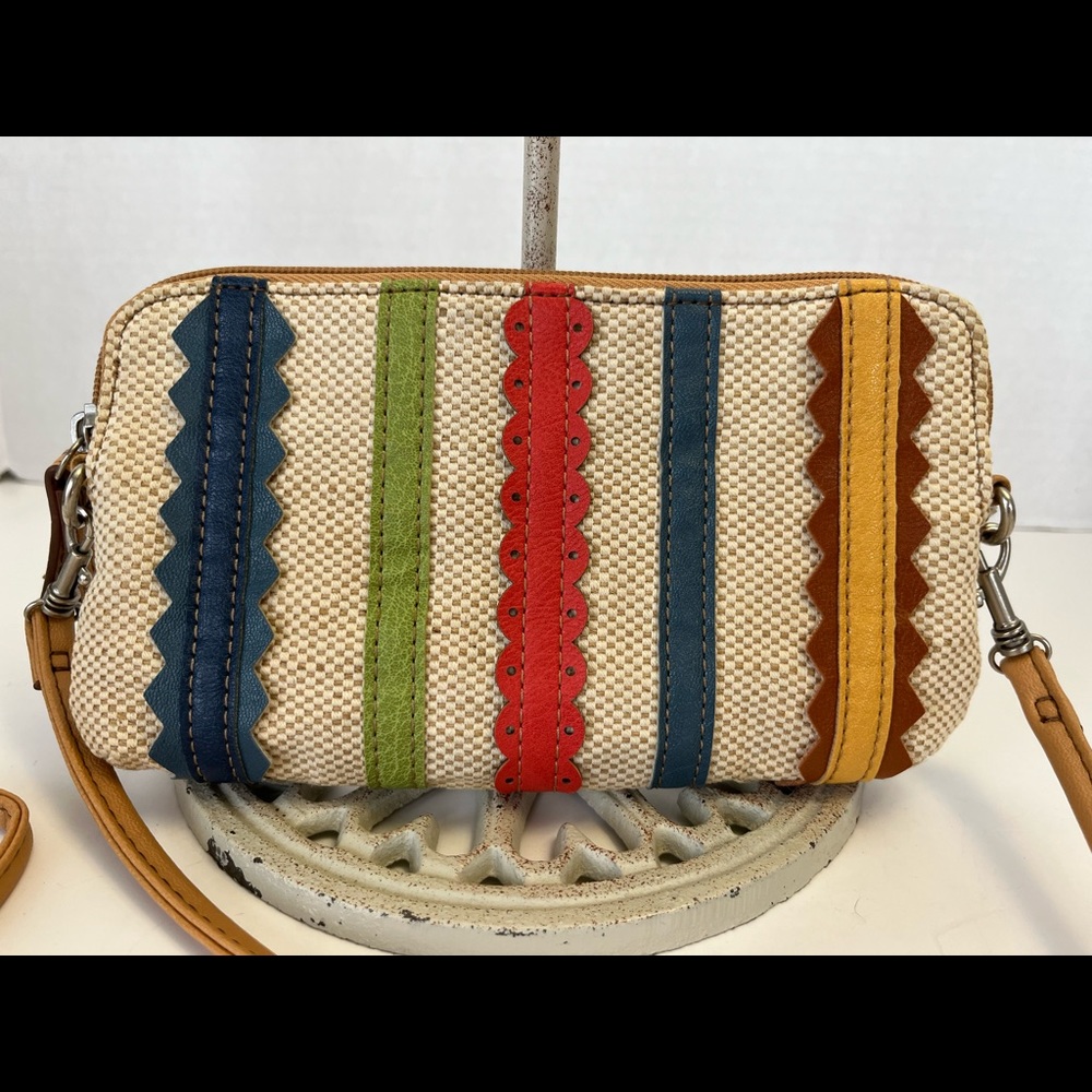 Relic clutch convertible crossbody bag